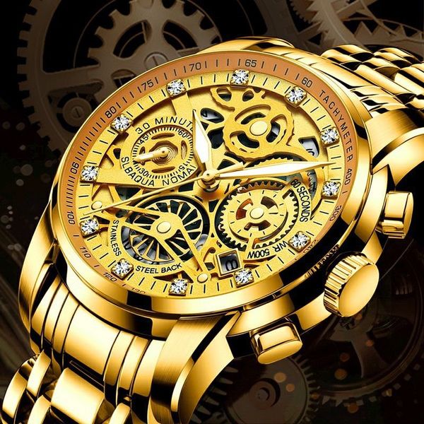 luxury 2023 new fashionable steel belt fully automatic hollowed-out machine men's waterproof watch large dial trend men's watch, Slivery;black
luxury 2023 new fashionable steel belt fully automatic hollowed-out machine men's waterproof watch large dial trend men's watch, Slivery;black