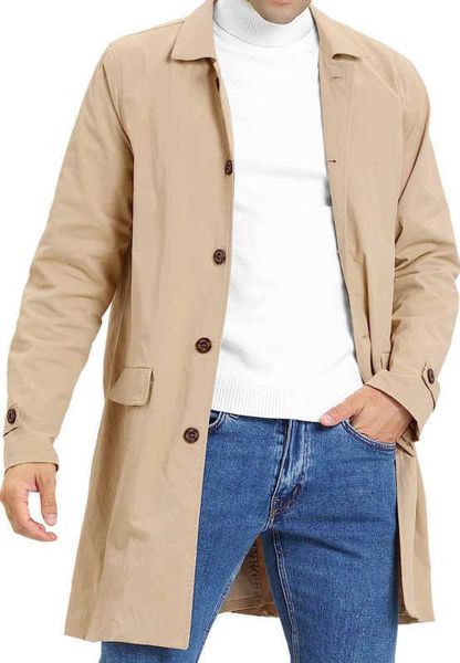 men's jackets mens designer jackets slim fit single breasted casual long trench coat lightweight lapel fall windbreaker overcoat 2023.2, Black;brown
men's jackets mens designer jackets slim fit single breasted casual long trench coat lightweight lapel fall windbreaker overcoat 2023.2, Black;brown
