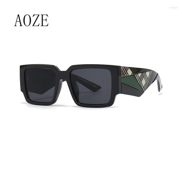 sunglasses aoze 2023 oversized square women vintage big frame sun glasses fashion shades for women/men gafas de sol uv400369, White;black
sunglasses aoze 2023 oversized square women vintage big frame sun glasses fashion shades for women/men gafas de sol uv400369, White;black