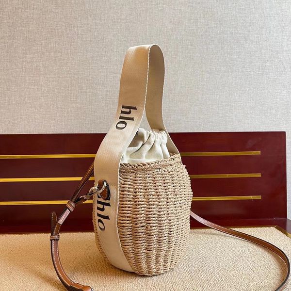 designer bag summer women's fashion woven in knitting crochet bag ch1oe straw bucket bag luxury casual barrel-shaped tote shoulder bags
designer bag summer women's fashion woven in knitting crochet bag ch1oe straw bucket bag luxury casual barrel-shaped tote shoulder bags