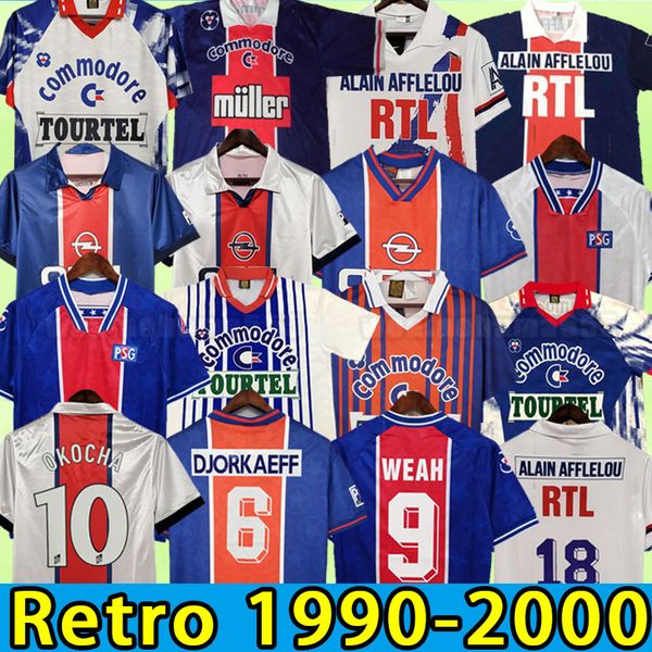 psgs retro futebol soccer jerseys okocha leroy beckham classic rai anelka ibrahimovic ronaldinho home away fotball shirts 90 91 92 93 94 95, Black;yellow
psgs retro futebol soccer jerseys okocha leroy beckham classic rai anelka ibrahimovic ronaldinho home away fotball shirts 90 91 92 93 94 95, Black;yellow