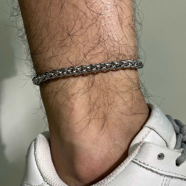 vnox cuban chain anklets for men never fade waterproof stainless steel wheat curb link ankle holiday barefoot jewelry 230719, Red;blue
vnox cuban chain anklets for men never fade waterproof stainless steel wheat curb link ankle holiday barefoot jewelry 230719, Red;blue