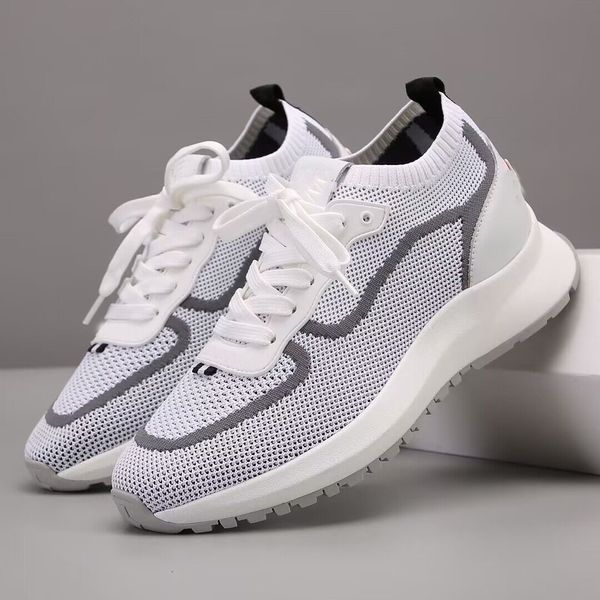 famous design davyn sneakers shoes men 1851 knitted fabric & calf leather rubber sole sporty low trainer tech fabrics skateboard walking hik, Black
famous design davyn sneakers shoes men 1851 knitted fabric & calf leather rubber sole sporty low trainer tech fabrics skateboard walking hik, Black