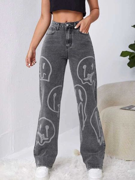 purple brand 2023 summer new female jeans fashion simple fit straight women harem pants selection ess, Blue
purple brand 2023 summer new female jeans fashion simple fit straight women harem pants selection ess, Blue