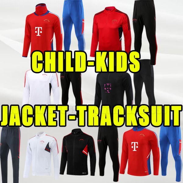 child kids mane 2022 2023 bayern soccer tracksuits upamecano pavard munich goretzka neuer muller lewandowski sane kimmich 22 23 jacket set l, Black
child kids mane 2022 2023 bayern soccer tracksuits upamecano pavard munich goretzka neuer muller lewandowski sane kimmich 22 23 jacket set l, Black