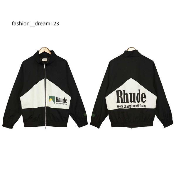 rhude mens jacket designer sports suit jumper fashion man brand clothes us size s-xl, Black;brown
rhude mens jacket designer sports suit jumper fashion man brand clothes us size s-xl, Black;brown