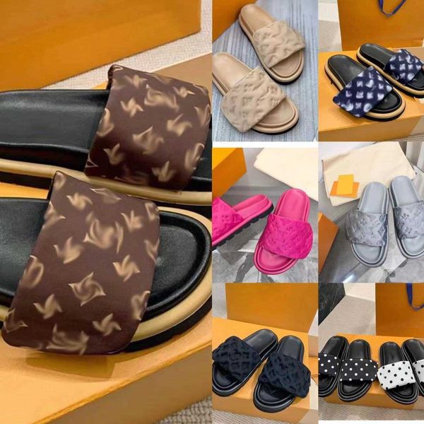 new fashiondesigners slipper pool pillow mules women sandals sunset flat comfort mules padded front strap slippers fashionable easy-to-wear, Black
new fashiondesigners slipper pool pillow mules women sandals sunset flat comfort mules padded front strap slippers fashionable easy-to-wear, Black