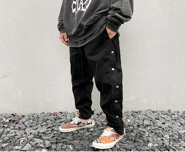 suede side button baggy pants mens high street drawstring straight loose casual trousers oversize solid harajuku men track pants7553881, Black
suede side button baggy pants mens high street drawstring straight loose casual trousers oversize solid harajuku men track pants7553881, Black