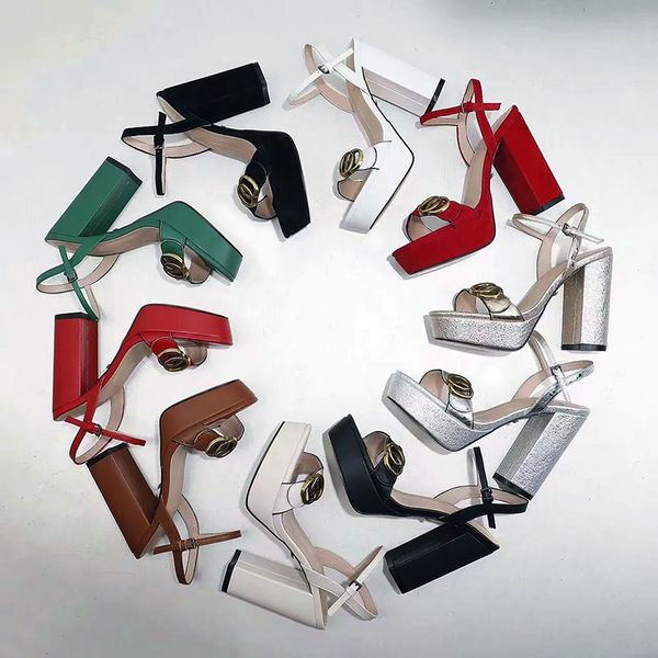 designer womens sandals super high heel party dance dress shoes leather heels 8cm 11cm ladies metal belt buckle thick bottom waterproof plat, Black
designer womens sandals super high heel party dance dress shoes leather heels 8cm 11cm ladies metal belt buckle thick bottom waterproof plat, Black