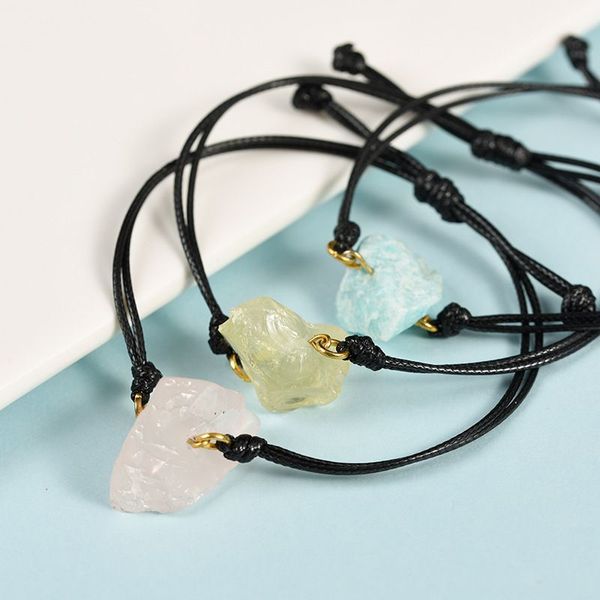 natural raw stone fluorite amethyst bracelet citrine lapis lazuli rose quartz crystal rope weave bracelet for women jewelry, Golden;silver
natural raw stone fluorite amethyst bracelet citrine lapis lazuli rose quartz crystal rope weave bracelet for women jewelry, Golden;silver
