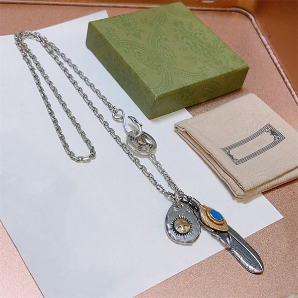 fashion luxury necklace ggsity pendant 18k gold plated chain necklace women's pendant fashion designer jewelry sacfujet, Silver
fashion luxury necklace ggsity pendant 18k gold plated chain necklace women's pendant fashion designer jewelry sacfujet, Silver