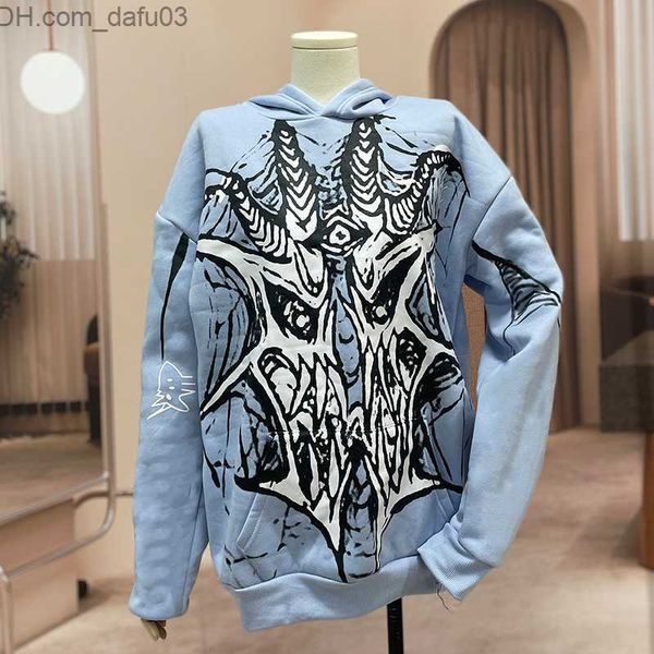 men's hoodies sweatshirts 2022 men's animation hoodie women's retro gothic punk zipper long sleeve street costume super coats, Black
men's hoodies sweatshirts 2022 men's animation hoodie women's retro gothic punk zipper long sleeve street costume super coats, Black