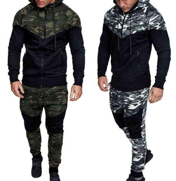 men causal camouflage print sets camo jacketpants 2pc tracksuit sportwear hoodies sweatshirt pant suit plus size y12213326740, Gray
men causal camouflage print sets camo jacketpants 2pc tracksuit sportwear hoodies sweatshirt pant suit plus size y12213326740, Gray