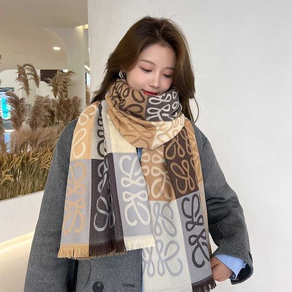 south korean scarf women autumn and winter new version warm lattice long rowe shawl tiktok live broadcast, Blue;gray
south korean scarf women autumn and winter new version warm lattice long rowe shawl tiktok live broadcast, Blue;gray
