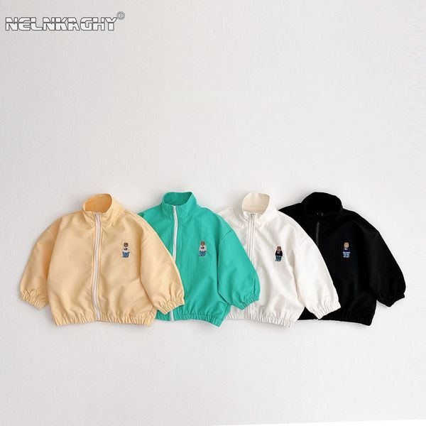jackets kids baby girls boys full sleeve embroidery bear solid color zipper outwear infant children wind and sun protection jacket 230802, Blue;gray
jackets kids baby girls boys full sleeve embroidery bear solid color zipper outwear infant children wind and sun protection jacket 230802, Blue;gray