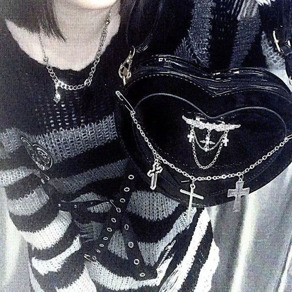 evening bags haex y2k subculture women's bag trend punk gothic cross heart shaped crossbody shoulder bags female harajuku bolso mujer 2
evening bags haex y2k subculture women's bag trend punk gothic cross heart shaped crossbody shoulder bags female harajuku bolso mujer 2