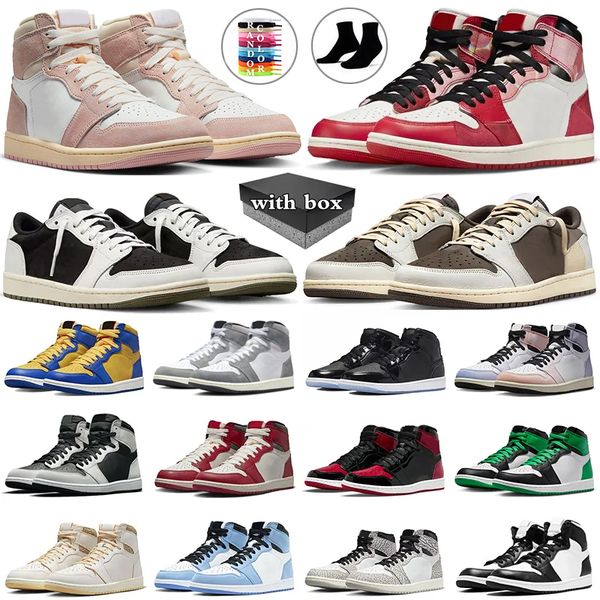 with box 1 basketball shoes 1s j1 womens mens trainers black phantom reverse mocha bred patent washed heritage men outdoor sports sneakers
with box 1 basketball shoes 1s j1 womens mens trainers black phantom reverse mocha bred patent washed heritage men outdoor sports sneakers