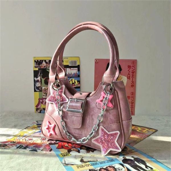 evening bags y2k vintage korean casual cute pink star shoulder underarm tote bag ladies sling bags leather zip purses bagutte handbags women
evening bags y2k vintage korean casual cute pink star shoulder underarm tote bag ladies sling bags leather zip purses bagutte handbags women