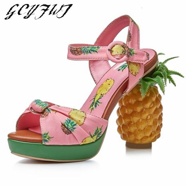 sandals women sandals pineapple highheel buckle strappy and pink print opentoe platform highheeled summer women shoes sandalias mujer 230802, Black
sandals women sandals pineapple highheel buckle strappy and pink print opentoe platform highheeled summer women shoes sandalias mujer 230802, Black