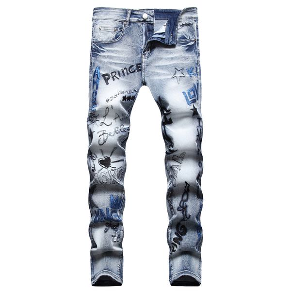 designer mens jeans pants ripped high street fashion brand pantalones vaquero para hombre motorcycle embroidery trendy long hip hop star plu, Blue
designer mens jeans pants ripped high street fashion brand pantalones vaquero para hombre motorcycle embroidery trendy long hip hop star plu, Blue