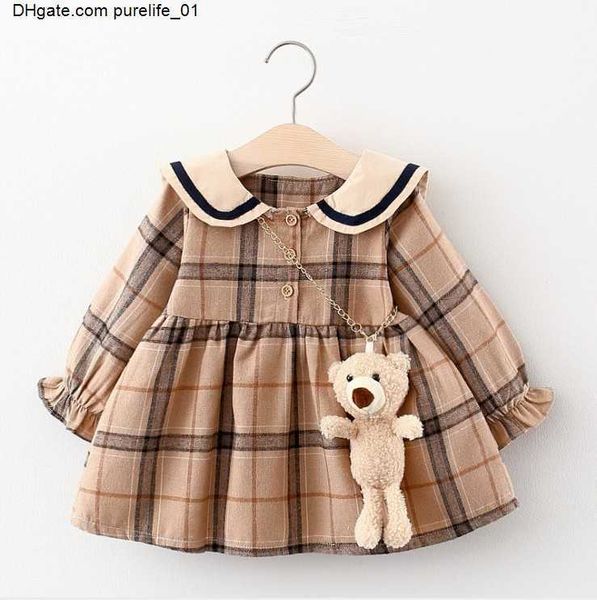 girls cute baby princess dress spring autumn girl long sleeve plaid dresses with little bear great quality kids casual skirts children cloth, Red;yellow
girls cute baby princess dress spring autumn girl long sleeve plaid dresses with little bear great quality kids casual skirts children cloth, Red;yellow