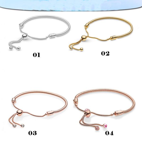 designer charm bracelets 925 sterling silver hand rope bracelets for pandora adjustable size engagement bracelet for women gift jewelry, Black
designer charm bracelets 925 sterling silver hand rope bracelets for pandora adjustable size engagement bracelet for women gift jewelry, Black
