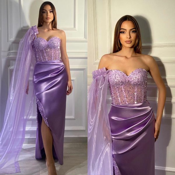 lavender sequins evening dresses sweetheart formal party prom dress pleats split dresses for special occasion, Black;red
lavender sequins evening dresses sweetheart formal party prom dress pleats split dresses for special occasion, Black;red