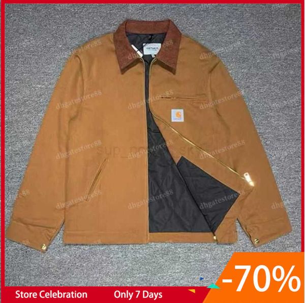 carhart designer mens jackets wip thick detroit american work clothes cotton jacket men women couple motion design 259ess, Black;brown
carhart designer mens jackets wip thick detroit american work clothes cotton jacket men women couple motion design 259ess, Black;brown