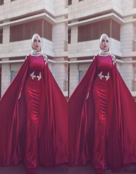 2020 new long jewel neck with capes formal dresses evening gowns yousef aljasm dark red dubai arabic muslim mermaid event prom dre7908317, Black;red
2020 new long jewel neck with capes formal dresses evening gowns yousef aljasm dark red dubai arabic muslim mermaid event prom dre7908317, Black;red