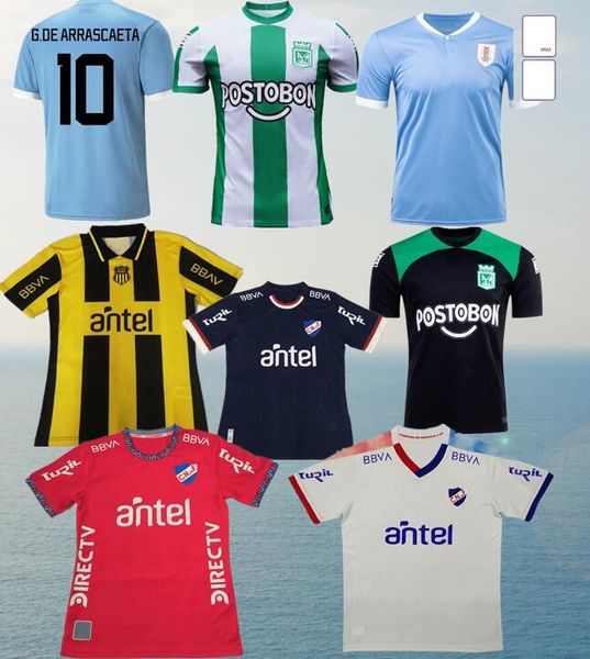 23/24 uruguay atletico nacional suarez e.cavani f.vaerde 2023 2024 football shirt club 2010 retro r.araujo arrascaeta f.torres uniform, Black;yellow
23/24 uruguay atletico nacional suarez e.cavani f.vaerde 2023 2024 football shirt club 2010 retro r.araujo arrascaeta f.torres uniform, Black;yellow