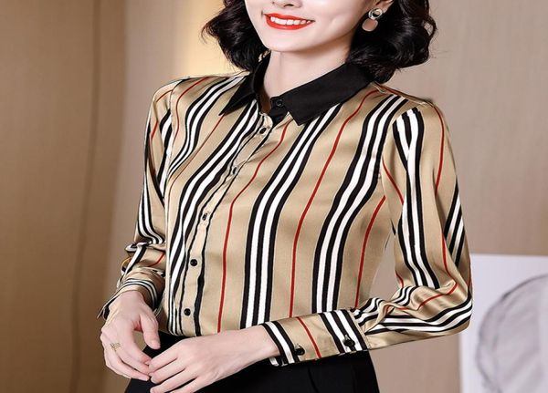 runway striped silk blouse elegant women039s designer shirts casual long sleeve spring autumn office ladies slim butto7817058, White
runway striped silk blouse elegant women039s designer shirts casual long sleeve spring autumn office ladies slim butto7817058, White