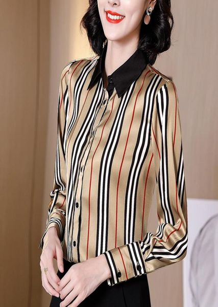runway striped silk blouse elegant women039s designer shirts casual long sleeve spring autumn office ladies slim butto2038986, White
runway striped silk blouse elegant women039s designer shirts casual long sleeve spring autumn office ladies slim butto2038986, White