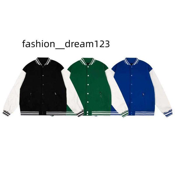 men's jacket designer letters trendy zipper baseball suit simple and versatile casual college wind jacket spring and autumn women', Black;brown
men's jacket designer letters trendy zipper baseball suit simple and versatile casual college wind jacket spring and autumn women', Black;brown