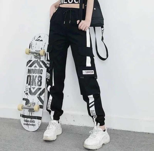 ybyr women039s high waist cargo pants 2021 fashion sports loose pants harajuku patchwork bf pants elastics trousers streetwear 7627381, Black;white
ybyr women039s high waist cargo pants 2021 fashion sports loose pants harajuku patchwork bf pants elastics trousers streetwear 7627381, Black;white