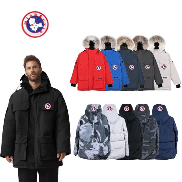 2023 designer mens down jackets homme jassen outdoor winter parka big fur hooded outerwear chaquetas hooded manteau jacket coat hiver doudou, Black
2023 designer mens down jackets homme jassen outdoor winter parka big fur hooded outerwear chaquetas hooded manteau jacket coat hiver doudou, Black