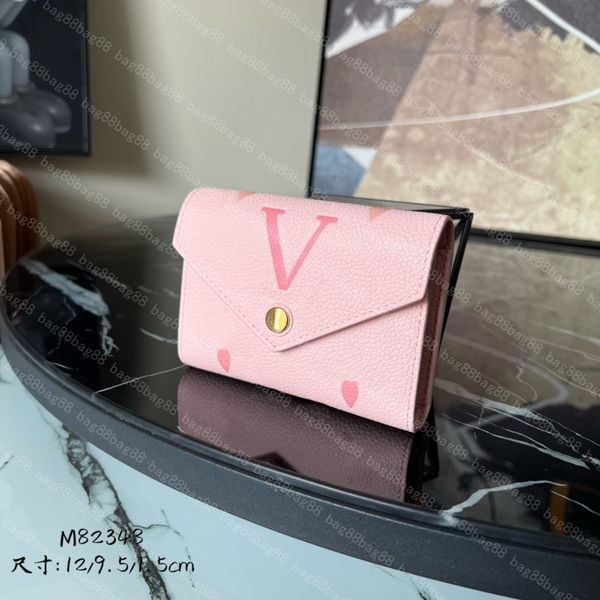 designer wallet 9a quality m82348 apricot new women's triple fold purse soft grain leather classic embosser wallets, Red;black
designer wallet 9a quality m82348 apricot new women's triple fold purse soft grain leather classic embosser wallets, Red;black