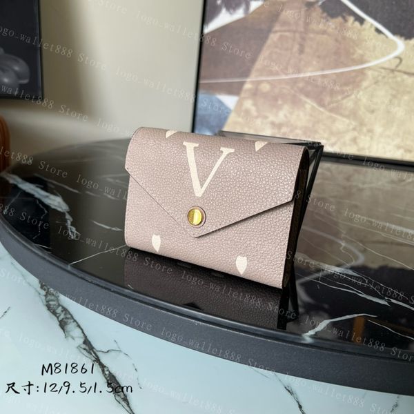 9a quality m81861 apricot designer wallet women's triple fold purse soft grain leather classic embosser wallets, Brown;gray
9a quality m81861 apricot designer wallet women's triple fold purse soft grain leather classic embosser wallets, Brown;gray