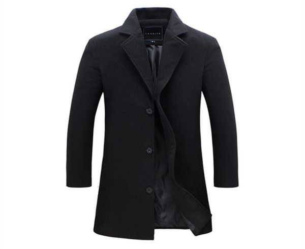 mens trench coat 2018 new fashion lengthened simple wool coat winter single breasted windproof slim trench men 5xl9861609, Tan;black
mens trench coat 2018 new fashion lengthened simple wool coat winter single breasted windproof slim trench men 5xl9861609, Tan;black