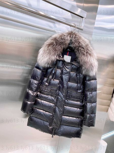 monclairs long down puffer jacket designer jacket 90 white goose-down oversized fox fur collar detachable hooded collar mid-length down jack, Black
monclairs long down puffer jacket designer jacket 90 white goose-down oversized fox fur collar detachable hooded collar mid-length down jack, Black