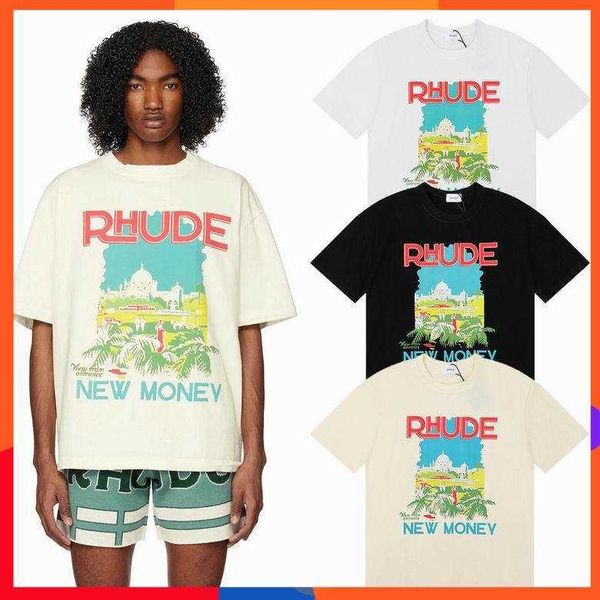 2023 rhude t-shirts designer mens t shirts tide printed tee men women round neck short sleeve tshirt casual loose fashion high street hip ho, White;black
2023 rhude t-shirts designer mens t shirts tide printed tee men women round neck short sleeve tshirt casual loose fashion high street hip ho, White;black