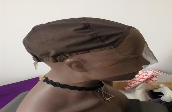 lace front wig cap base for making wigs with adjustable strap half machine made half hand made hairnet6450046, Black;brown
lace front wig cap base for making wigs with adjustable strap half machine made half hand made hairnet6450046, Black;brown