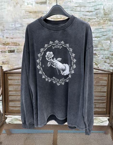 washed black tees long sleeve t-shirts oversized us size suprior retro printed t shirt men women 10 styles 88113, Black;brown
washed black tees long sleeve t-shirts oversized us size suprior retro printed t shirt men women 10 styles 88113, Black;brown