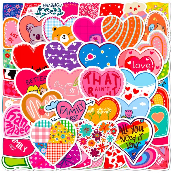 50pcs cartoon love stickers waterproof vinyl stickers non-random for car bike luggage lapskateboard scrapbook water bottle decal
50pcs cartoon love stickers waterproof vinyl stickers non-random for car bike luggage lapskateboard scrapbook water bottle decal