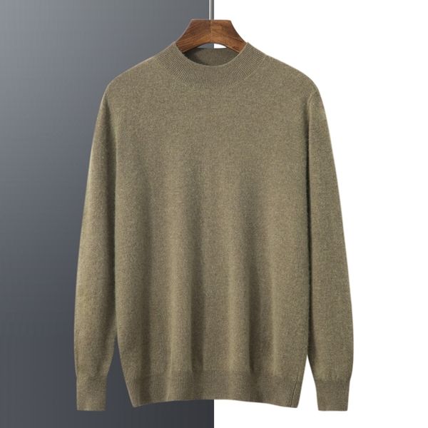 men's sweaters moonyuefa pure cashmere semiturtleneck fashion warm and comfortable longsleeved business sweater 230802, White;black
men's sweaters moonyuefa pure cashmere semiturtleneck fashion warm and comfortable longsleeved business sweater 230802, White;black
