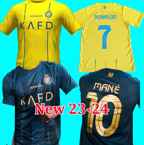 23 24 al nassr fc soccer jerseys sadio mane ronaldo home away third cr7 gonzalo martinez talisca ghislain konan vincent football shirt men k, Black;yellow
23 24 al nassr fc soccer jerseys sadio mane ronaldo home away third cr7 gonzalo martinez talisca ghislain konan vincent football shirt men k, Black;yellow