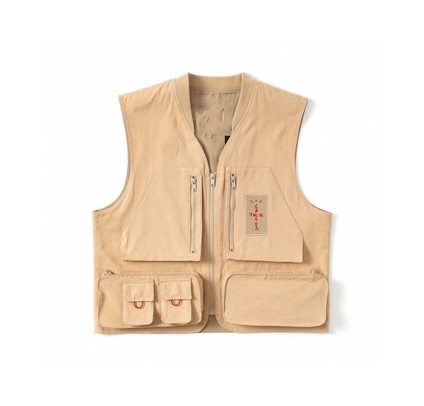 travis scot catus jack vest ts co branded tooling function zipper pocket jacket8831660, Black;white
travis scot catus jack vest ts co branded tooling function zipper pocket jacket8831660, Black;white