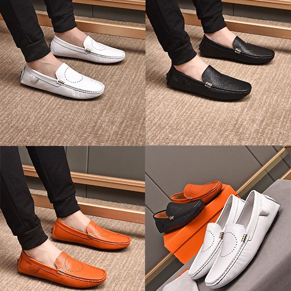 designer men's shoes cowhide business men's casual shoes real leather beans shoes trainers breathable overfoot shoes soft leather, Black
designer men's shoes cowhide business men's casual shoes real leather beans shoes trainers breathable overfoot shoes soft leather, Black