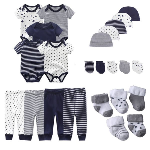 clothing sets 15 24pieces born baby rompers pants mittens hats socks set 100 cotton print girl boy clothes 230802, White
clothing sets 15 24pieces born baby rompers pants mittens hats socks set 100 cotton print girl boy clothes 230802, White