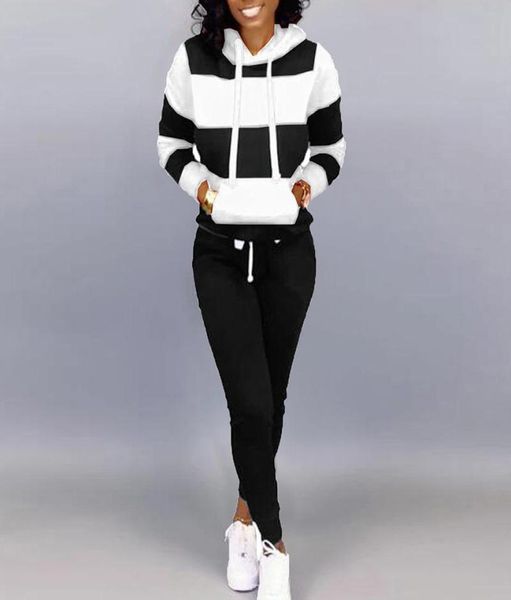 autumn winter tracksuits two piece set stripe hoodies and long pants casual sports suit for women tracksuit joggers clothing8317780, Gray
autumn winter tracksuits two piece set stripe hoodies and long pants casual sports suit for women tracksuit joggers clothing8317780, Gray