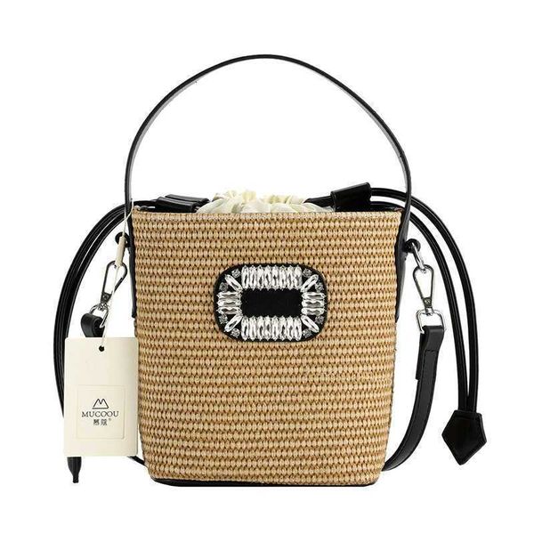 2023 new senmeng grass woven bag women's bag summer large capacity bag single shoulder oblique straddle bag feel portable bucket bag222
2023 new senmeng grass woven bag women's bag summer large capacity bag single shoulder oblique straddle bag feel portable bucket bag222